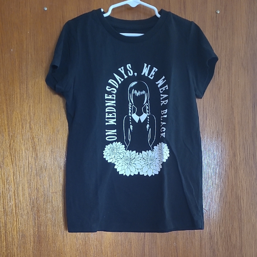 Black Graphic Kids T-Shirt